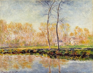  Giverny Pintura - Las orillas del río Epte en Giverny Paisaje de Claude Monet